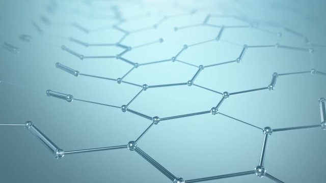 Abstract Hexagonal Background, Beautiful seamless looping 3d animation. Full HD 1080, look for more options in my portfolio
