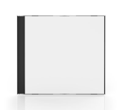 Blank CD Case Isolated
