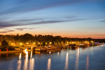 Party barges (splavs), Sava river, Belgrade - 178632000