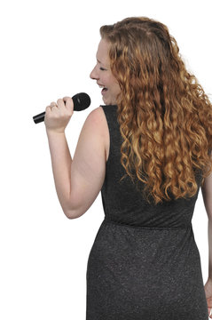 Young Woman Singer