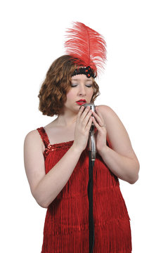 Vintage Woman Singer