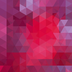 Obraz premium Abstract geometric style red background. Vector illustration