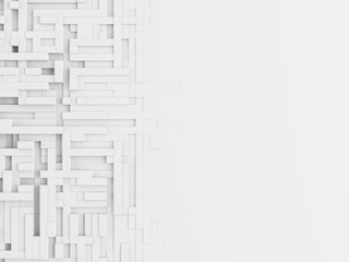 Technology pattern abstract background - 3d rendering wallpaper