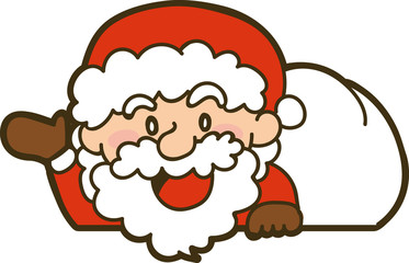 サンタクロースのイラスト