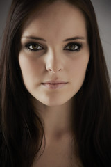 Naklejka premium Beautiful Young Woman