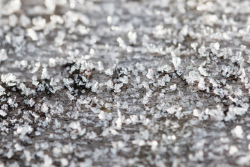 small ice cubes as background