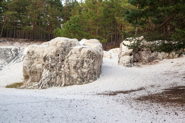 Heers Sandsteinhölen bei Blankenburg Feuerland