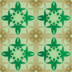 Seamless abstract floral pattern,mandala pattern