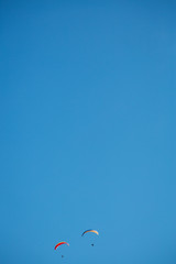 Parapente dans le Vercors en Automne