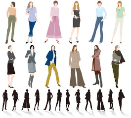 Fototapeta premium Women's fashion