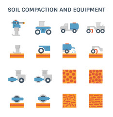 soil compaction icon