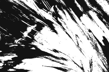 Grunge paint texture overlay. Distress black rough background. Noise dirty rectangle stamp. Dirty artistic background. Vector illustration