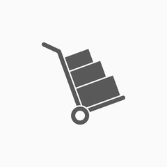 handcart icon
