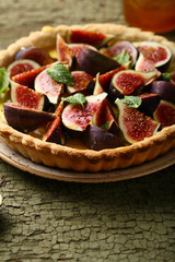 Tasty fruits tart