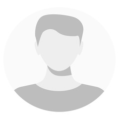 Default avatar profile icon. Grey photo placeholder.