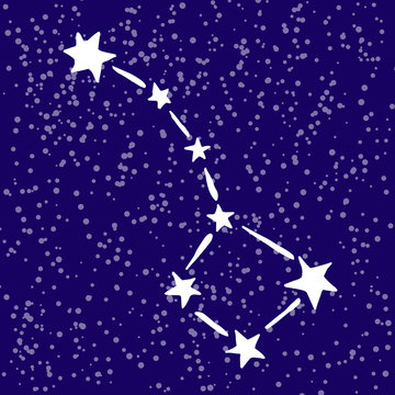 rgeat bear constellation in the sky