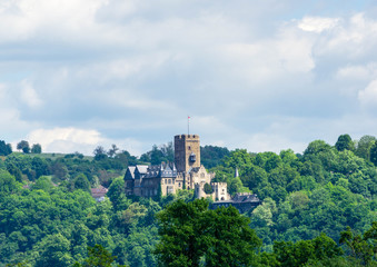 Fototapeta na wymiar Burg Lahneck