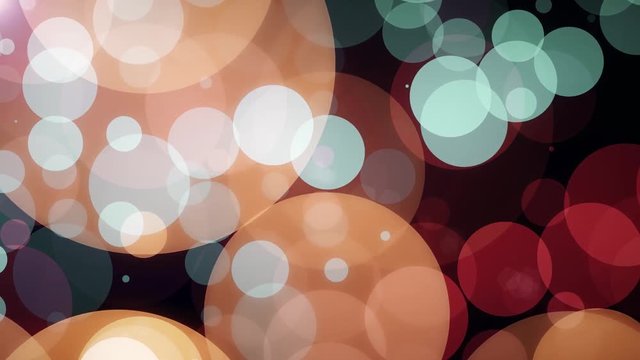 abstract circle background animation soft defocused blured light leak color lights - new quality holiday universal motion dynamic animated background colorful joyful music nice video footage