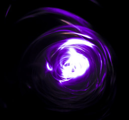 Overlay light, an abstract pattern on a dark background