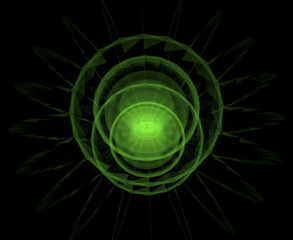 Abstract all seeing eye for astrology, occult and tribal, esoteric and alchemy sign.