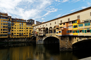 Fototapeta na wymiar Ponte vecchio florence