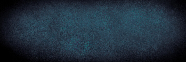 Navy concrete stone surface texture. Long banner format.