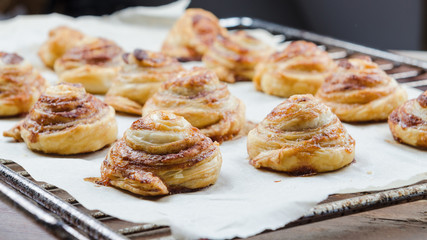 Homemade cinnamon rolls