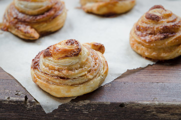 Homemade cinnamon rolls