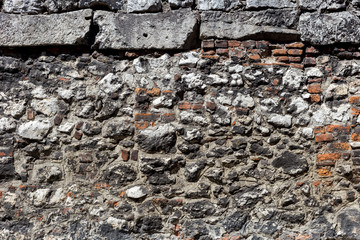 Background of stone wall texture photo