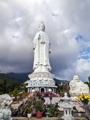 Statue Lady Buddha in Vietnam Danang