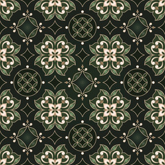 Vector seamless texture for design template.