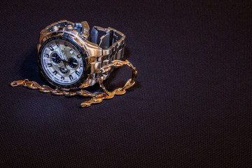 watches gold bracelet