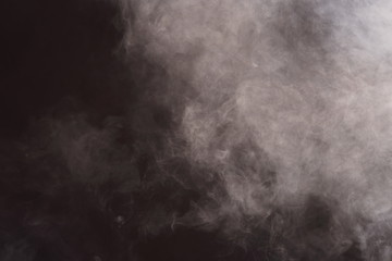 Abstract Smoke Clouds, All Movement Blurred, intention out of focus