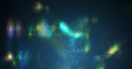 abstract futuristic circuit computer internet technology board business dark background