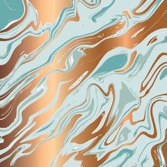 Naklejka premium Liquid marble texture design, colorful marbling surface, golden lines, vibrant abstract paint design, vector
