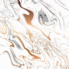 Liquid marble texture design, colorful marbling surface, black and white with gold, vibrant abstract paint design, vector
