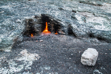 Turkey Mount Chimaera, the fire