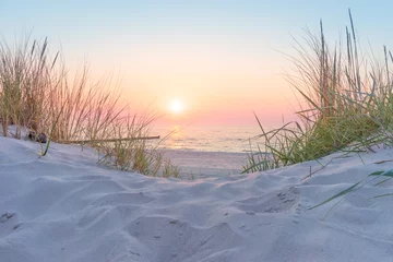 Poster Zonsondergang aan de Baltische Zee © ThomBal