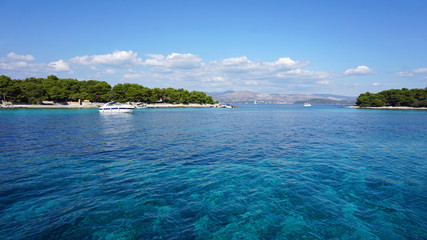 blue lagoon in the croatian sea © chriss73