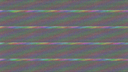 Glitch TV Screen. Abstract background. Digital illustration. 3d rendering