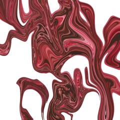 Fototapeta premium Liquid marble texture design, colorful marbling surface, vibrant abstract paint design, vector