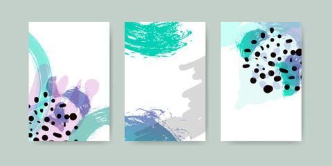 Abstract trendy illustration background, placard, style flat and 3d design elements. Unique art for covers, banners, flyers and posters.