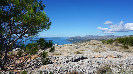 amazing view from the dubrovnik cable car