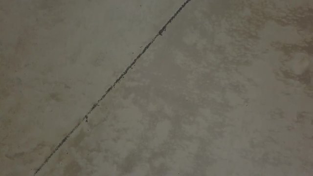 Wadden sea Unesco national park Denmark &ndash; 4K Aerial top down view of the water reflections