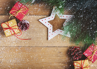 feliz navidad, fondo adornos de navidad