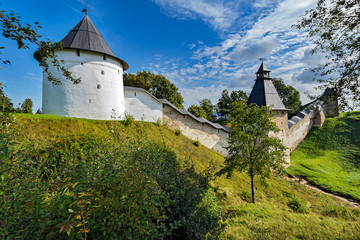 Fototapeta premium Holy Assumption Pskovo-Pecherskiy mens Monastery. Pechory, Pskov region, Russia.