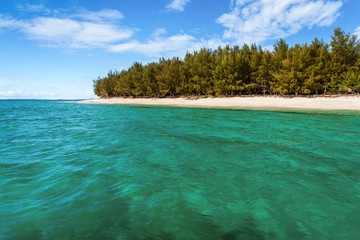 Beautiful tropical island