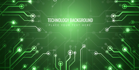 Abstract technological background