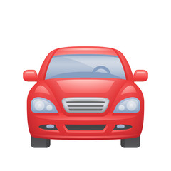 Red Automobile - Novo Icons. A professional, pixel-aligned icon designed on a 64 x 64 pixel.  