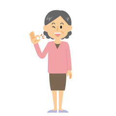 15シリーズ_おばあさん_オッケー